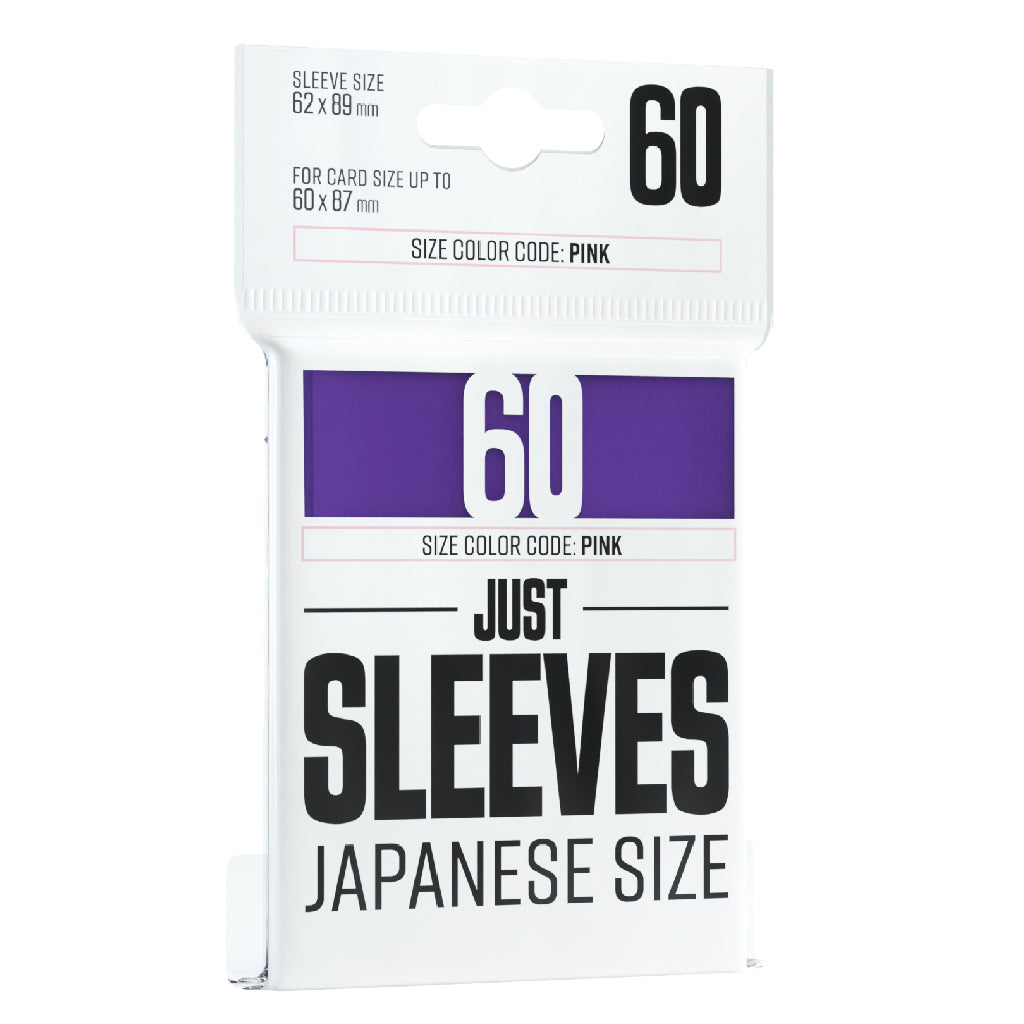 Gamegenic Just Sleeves Japanese Size - Purple (60 ct)