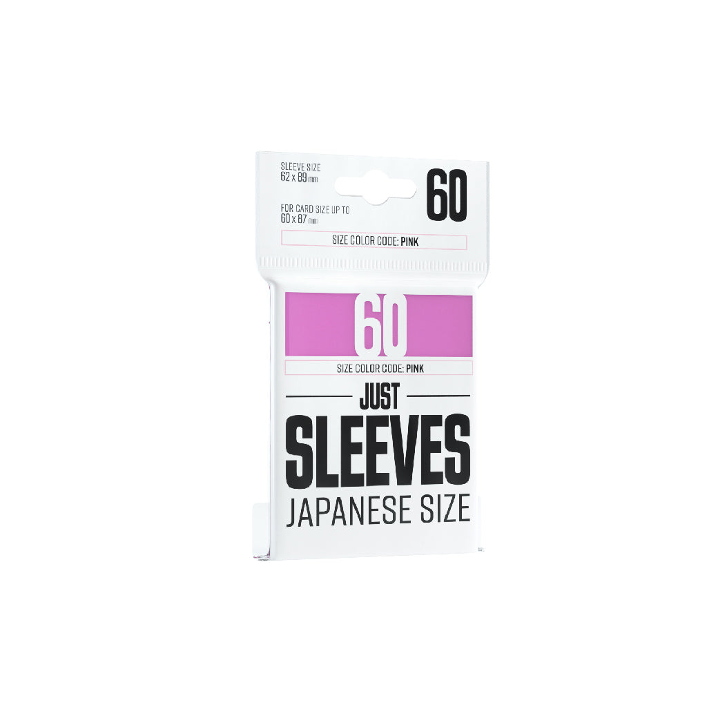 Gamegenic Just Sleeves Japanese Size - Pink (60 ct)