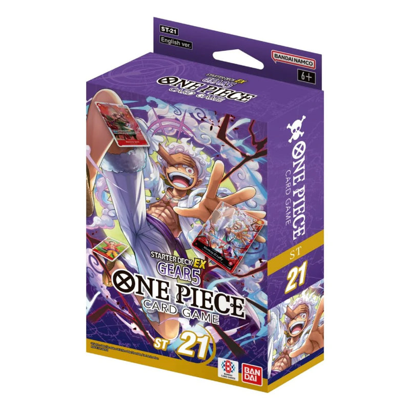 One Piece TCG: Red Gear 5 Monkey.D.Luffy Starter Deck EX (ST-21) One Piece TCG: Red Gear 5 Monkey.D.Luffy Starter Deck EX (ST-21)