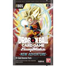 Dragon Ball Super TCG Fusion World - New Adventure Set 05  Booster Pack