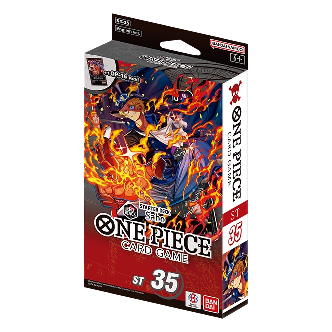 One Piece TCG: Red/Black Sabo Starter Deck (ST-35)