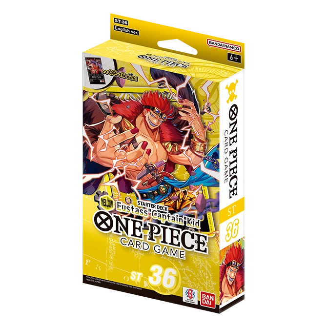 One Piece TCG: Yellow Eustass Kid Starter Deck (ST-36)