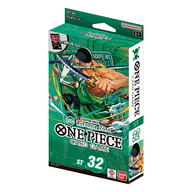 One Piece TCG: Green Roronoa Zoro Starter Deck (ST-32)