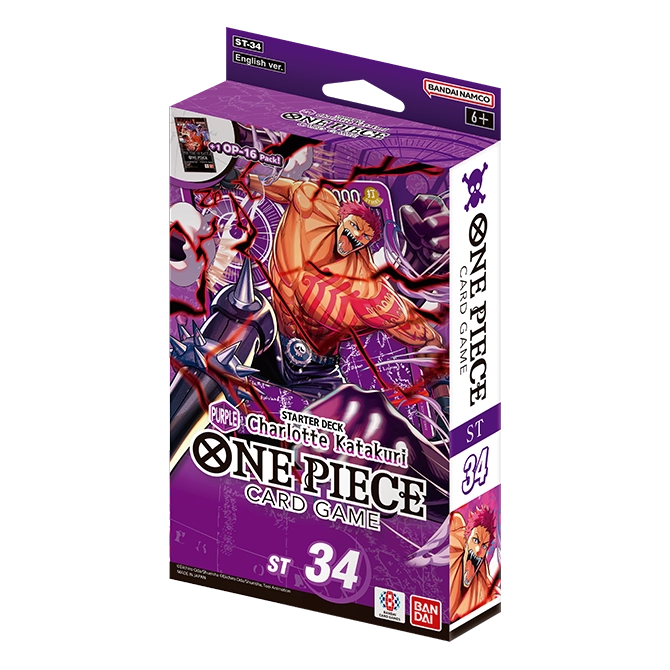 One Piece TCG: Purple Charlotte Katakuri Starter Deck (ST-34)