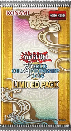 Yu-Gi-Oh: 2026 World Championship Limited Pack Booster Pack