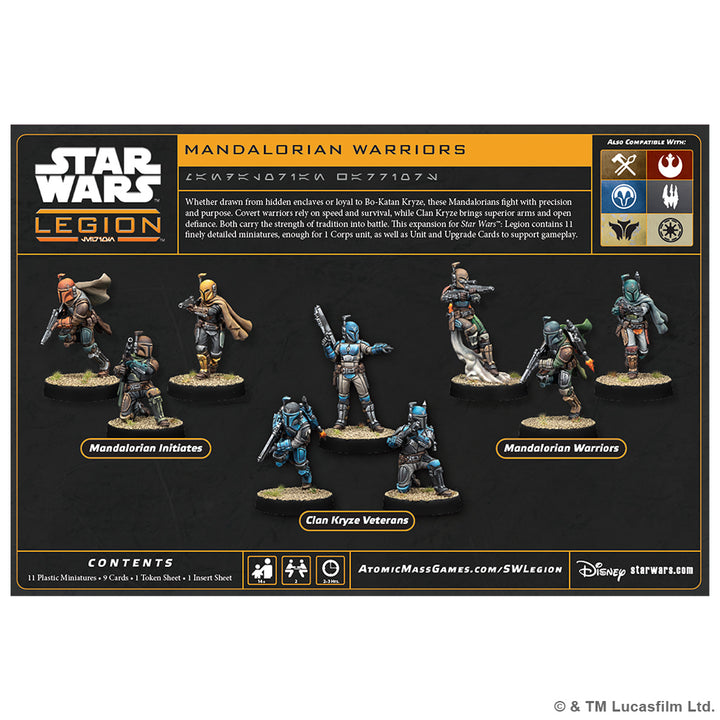 Star Wars: Legion - Mandalorian Warriors (Pre-Order)