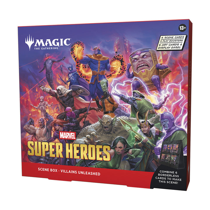 Marvel Super Heroes Scene Box Villains Unleashed