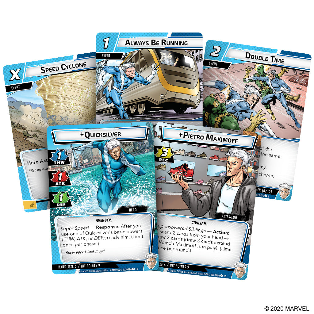 Marvel Champions - Quicksilver Hero Pack
