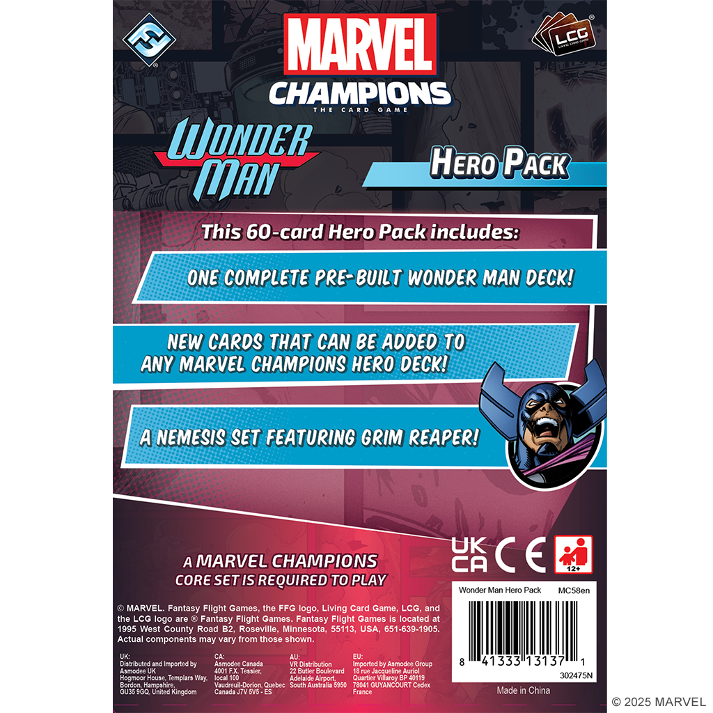 Marvel Champions - Wonder Man Hero Pack