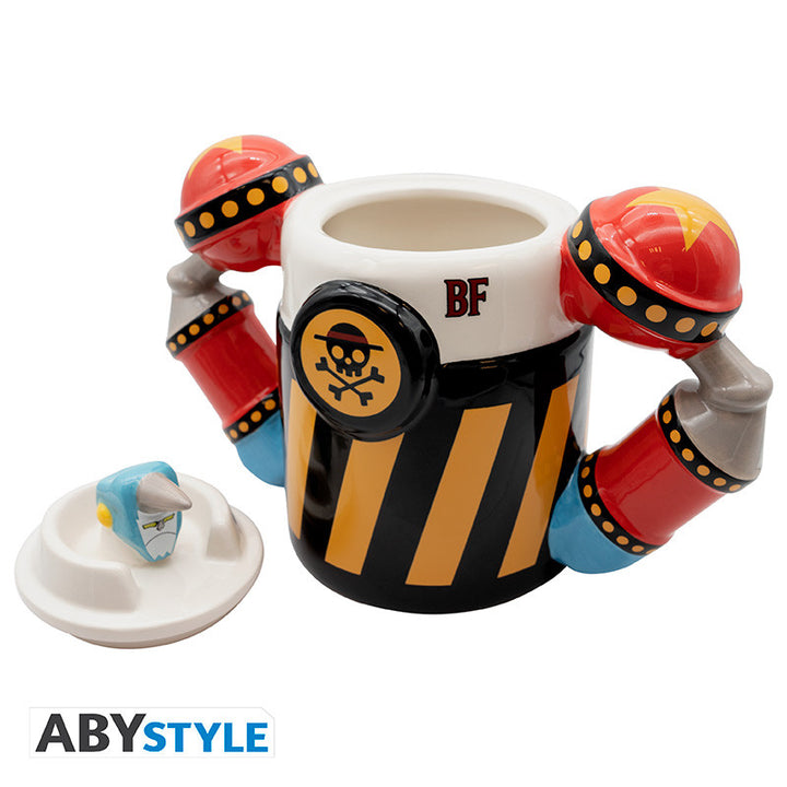 One Piece 3D Mug - Iron Pirate Franky Shogun