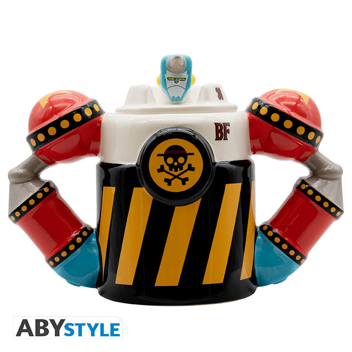 One Piece 3D Mug - Iron Pirate Franky Shogun