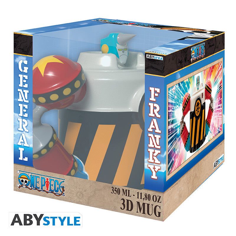 One Piece 3D Mug - Iron Pirate Franky Shogun
