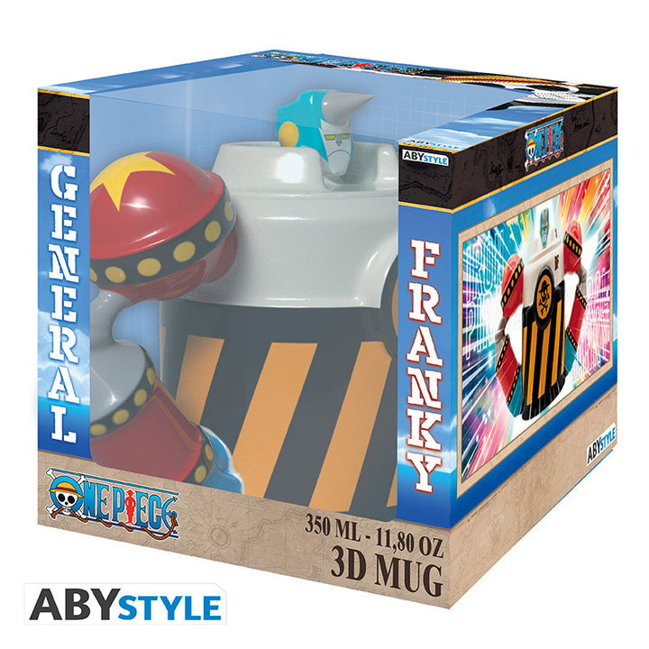 One Piece 3D Mug - Iron Pirate Franky Shogun