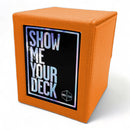 Showcase - Orange 100+ Deck Box