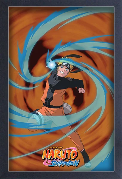 Naruto Shippuden Naruto Rasengan Poster (11" x 17" Gel-Coat)