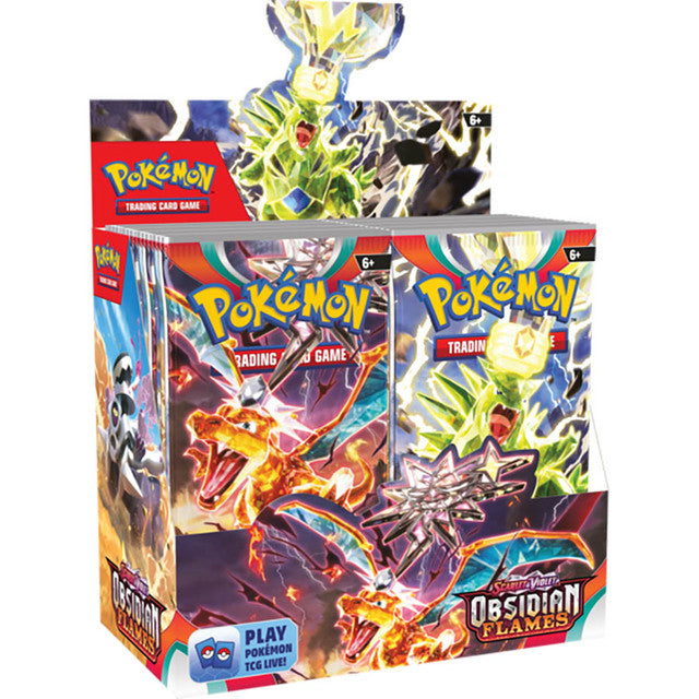 Pokemon TCG: Scarlet &amp; Violet Obsidian Flames Booster Box