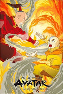 Avatar The Last Airbender - Aang vs Zuko 24x36 Anime Poster