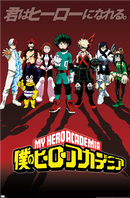 My Hero Academia - Character Lineup  24x36 Anime Poster