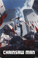 Chainsaw Man - City 24x36 Anime Poster