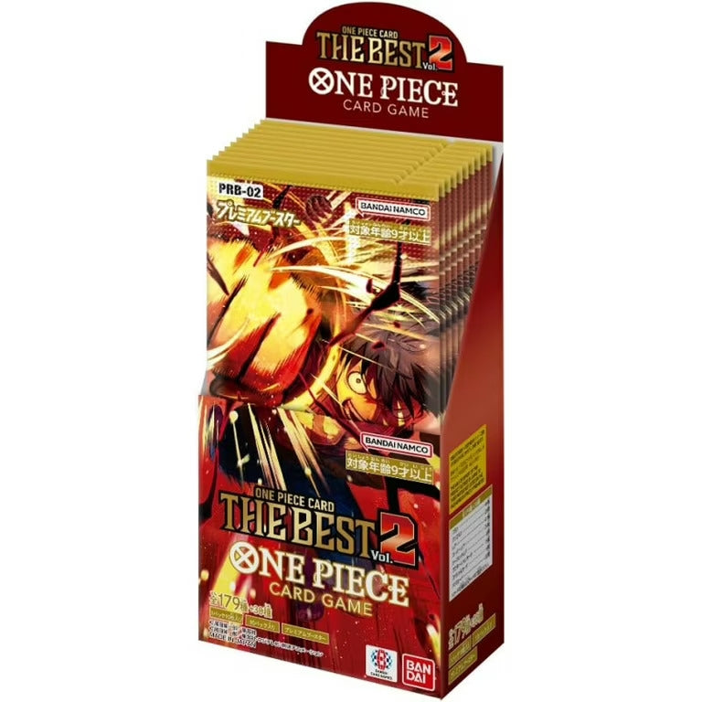 One Piece TCG: The Best Vol. 2 Premium Booster Box PRB-02 (Japanese)