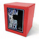 Showcase - Red 100+ Deck Box