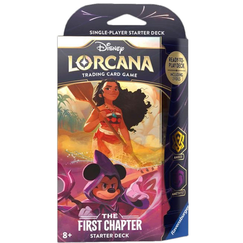 Disney Lorcana TCG: The First Chapter Starter Deck - Amber & Amethyst