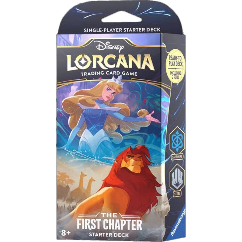 Disney Lorcana TCG: The First Chapter Starter Deck - Sapphire & Steel