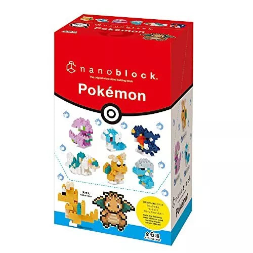 Pokemon Nanoblock Mini - Dragon Type Volume 1 Set of 6