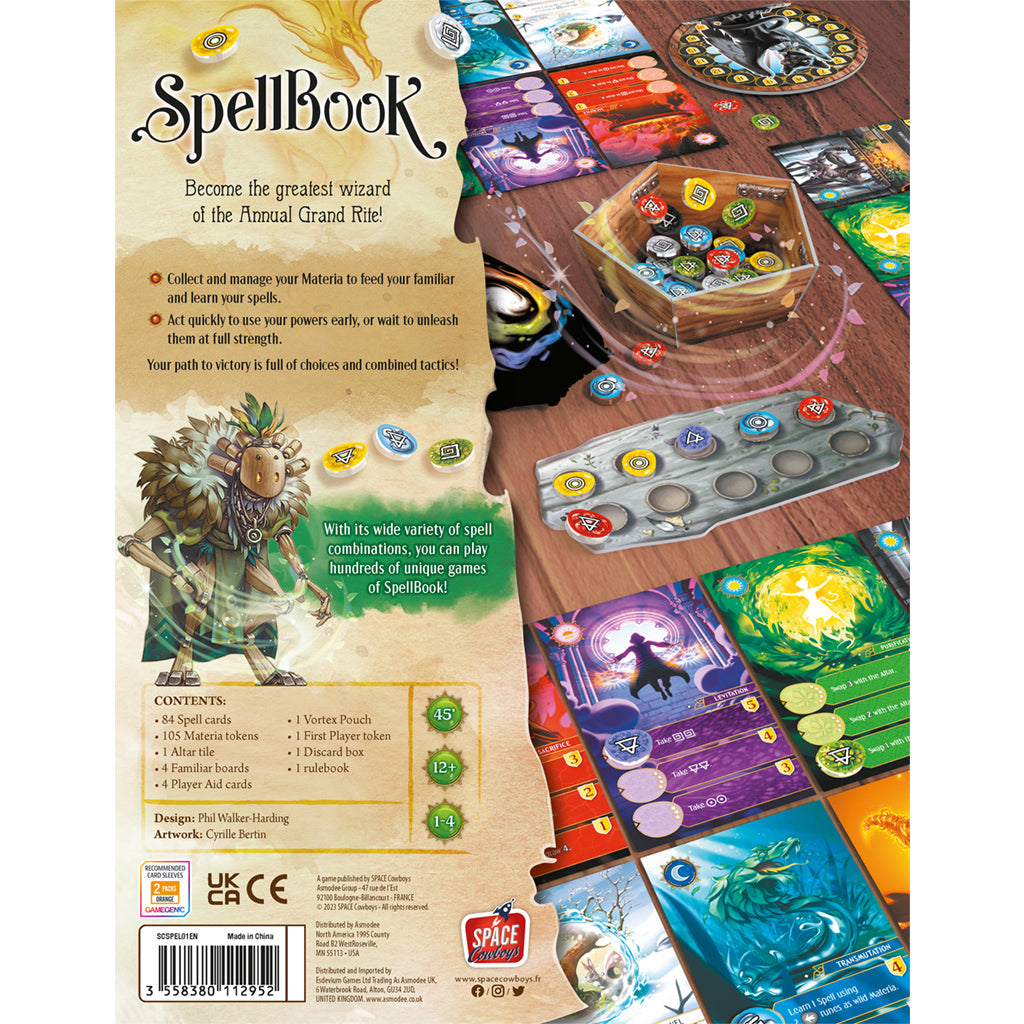 Space Cowboys: Spellbook The Board Game