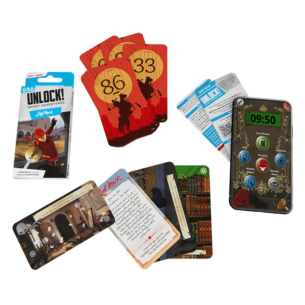 UNLOCK! Short: Red Mask