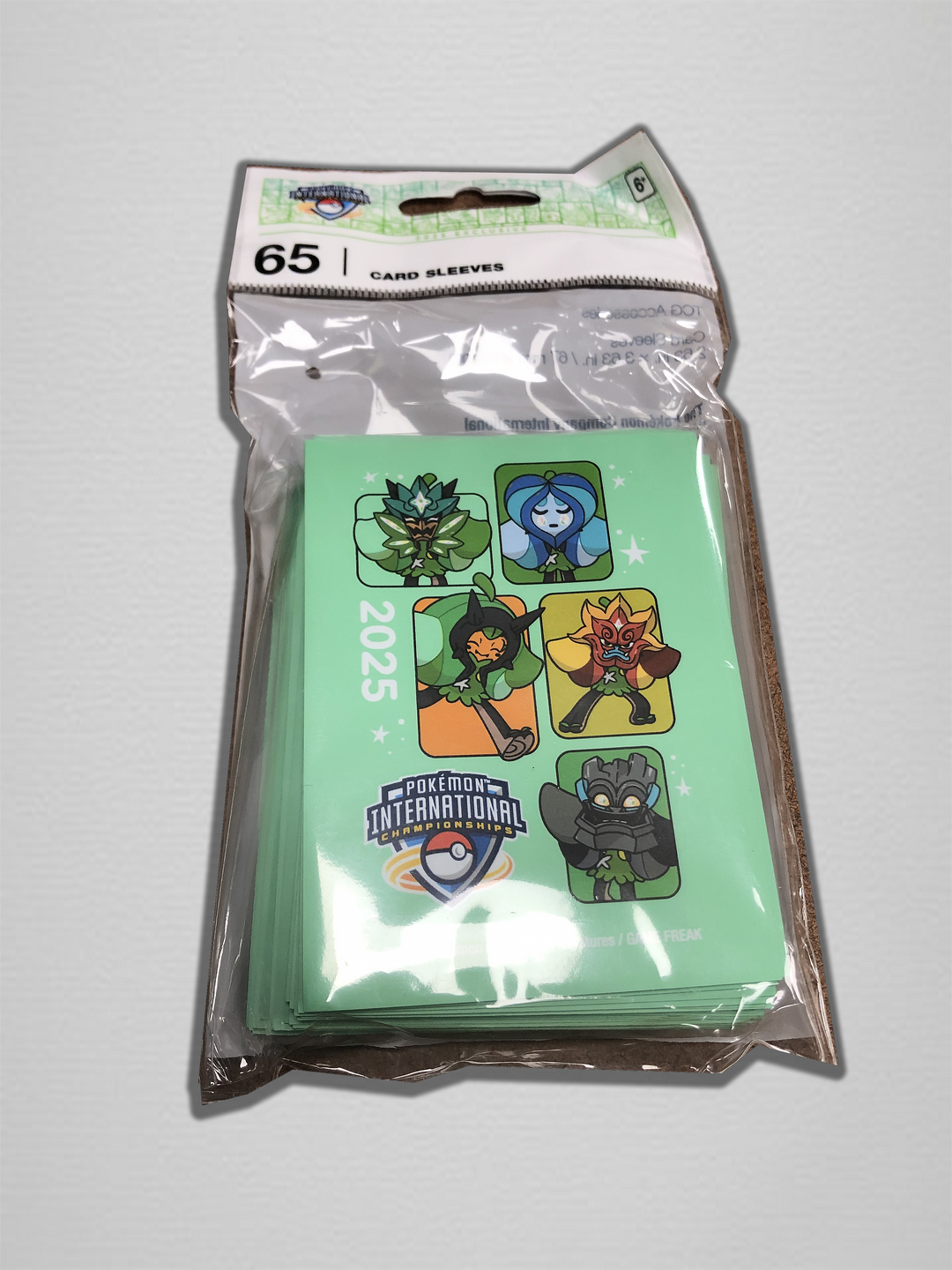 Pokemon NAIC 2025 Exclusive Pokemon Center Sleeves (65ct)
