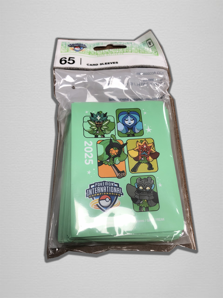 Pokemon NAIC 2025 Exclusive Pokemon Center Sleeves (65ct)