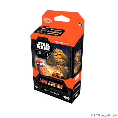 Star Wars Unlimited A Lawless Time Jabba the Hutt Spotlight Deck