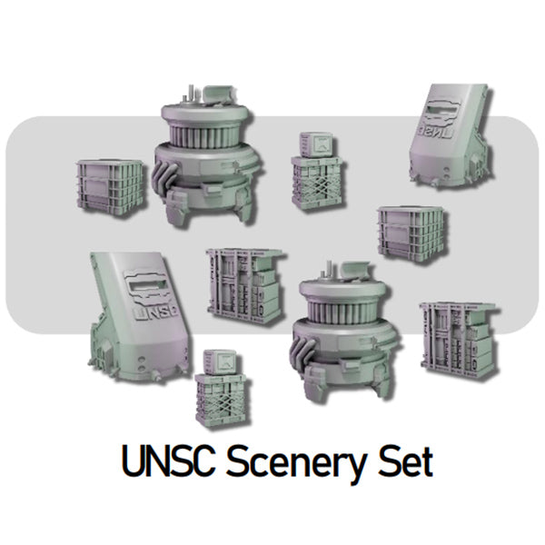 HALO Flashpoint - UNSC Scenery Set