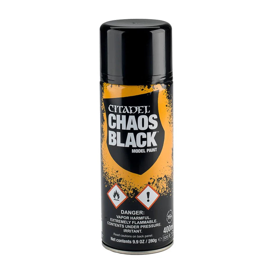 Citadel Colour - Chaos Black Spray Paint