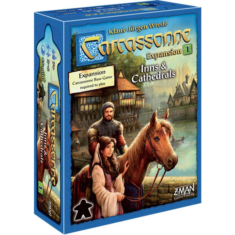 Carcassonne The Board Game Expansion 1 - Inns And Cathedrals