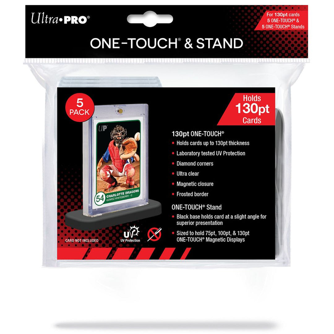 Ultra Pro One-Touch: Magnetic UV 130pt &amp; Stand (5)