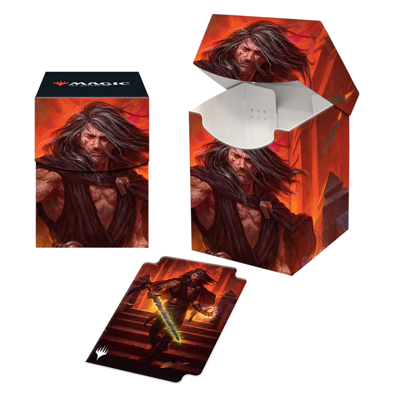 Magic the Gathering: Dominaria United 100+ Deck Box - Jared Carthalion