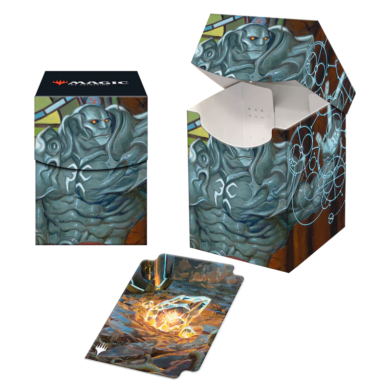 Magic the Gathering Dominaria United 100+ Deck Box - Karn, Living Legacy