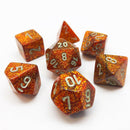 Chessex Dice Glitter Gold/Silver (7)