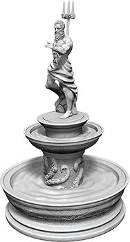 WizKids Deep Cuts Unpainted Miniatures - W10 Fountain