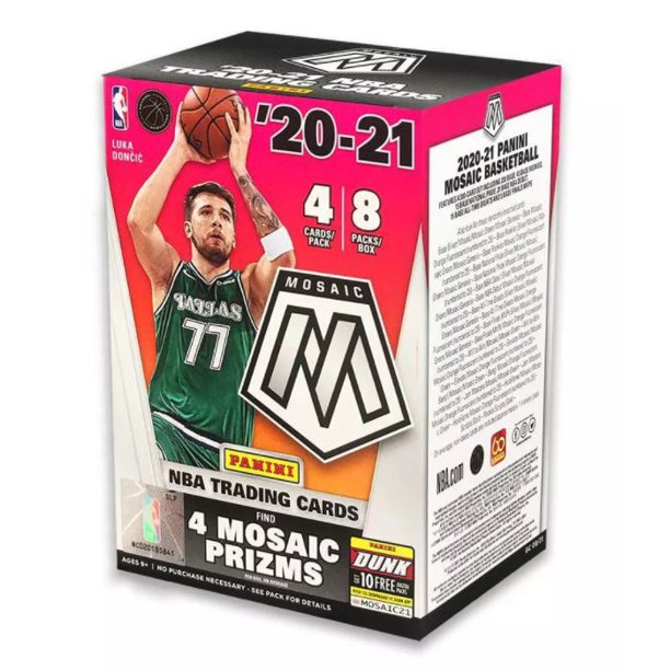 2020-2021 Panini Mosaic Basketball Blaster Box
