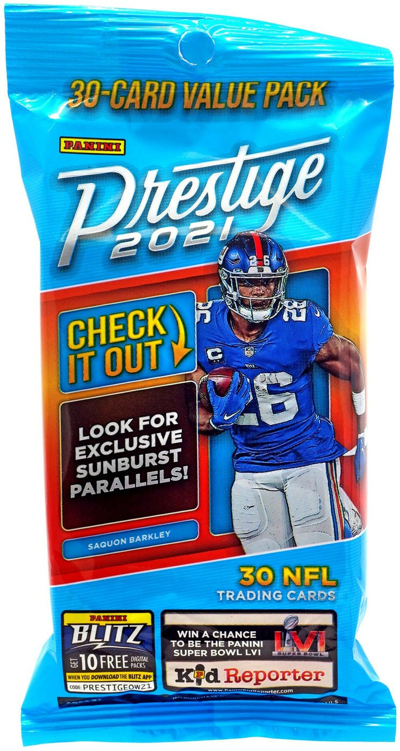 2021 Panini Prestige NFL Fat Pack