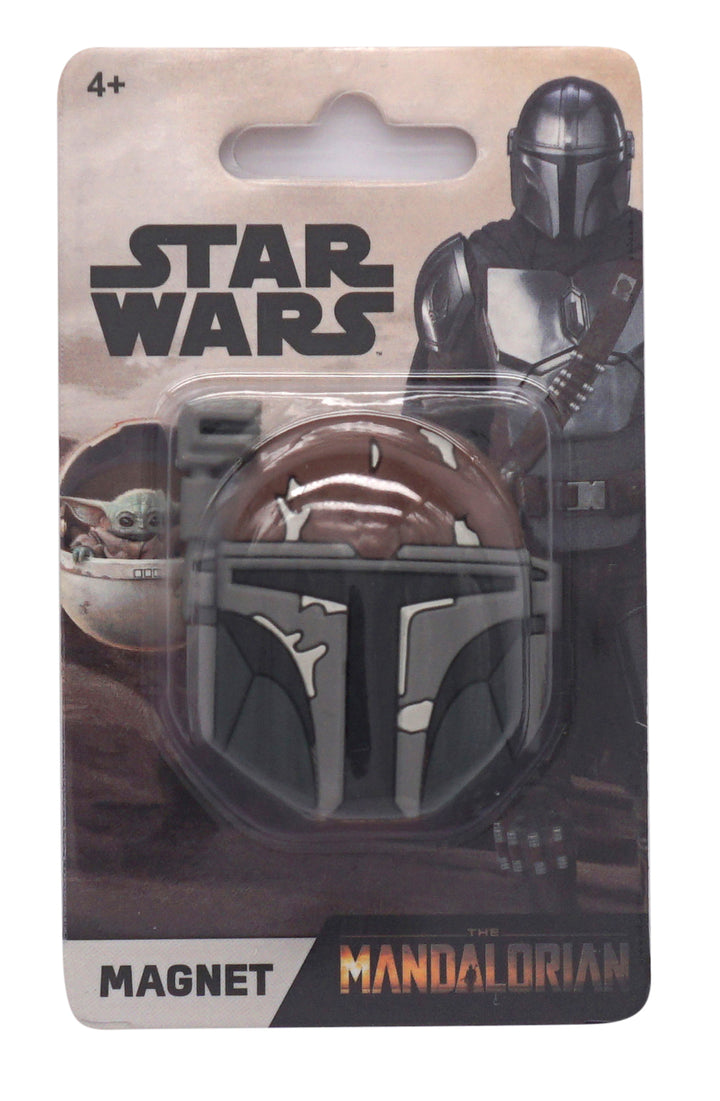 Star Wars - Mandalorian Warrior 3 Helmet 3D Foam Magnet