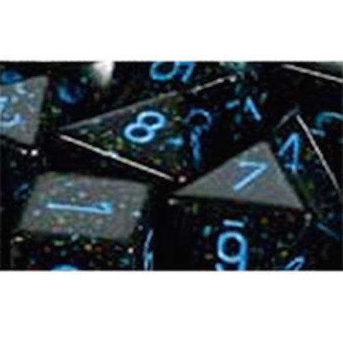 Chessex Dice: Polyhedral 7-Die Set Speckled: Blue Stars - The Hobby Hub