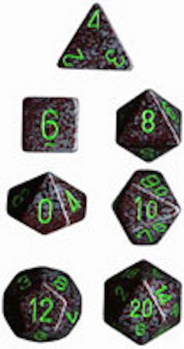 Chessex Dice: 7-Die Set Speckled: Earth - The Hobby Hub
