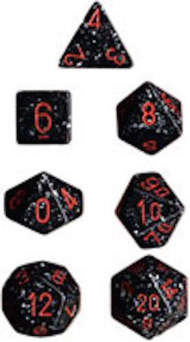 Chessex Dice: 7-Die Set Speckled: Space - The Hobby Hub