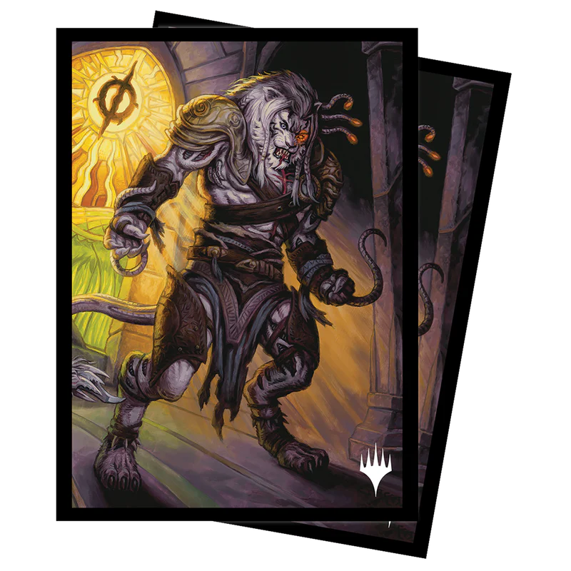 Magic The Gathering Dominaria United Card Sleeves - Ajani, Sleeper Agent (100)
