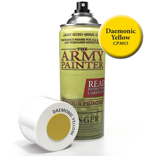 Army Painter Color Primer: Daemonic Yellow