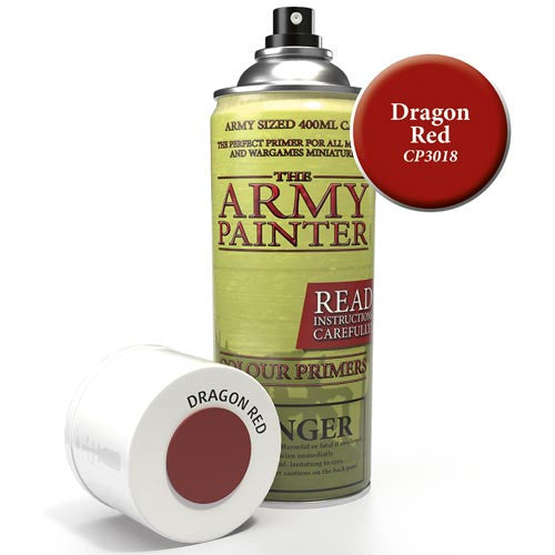 Army Painter Color Primer: Dragon Red